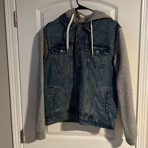 Hooded Jean Jacket